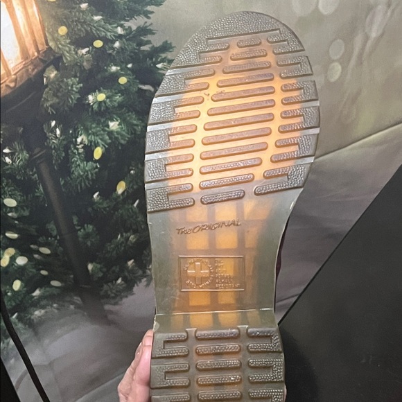 🥾 Dr Martens Amelia Boots Oxblood Red – Women’s 9W / EU 41 - Picture 5 of 6